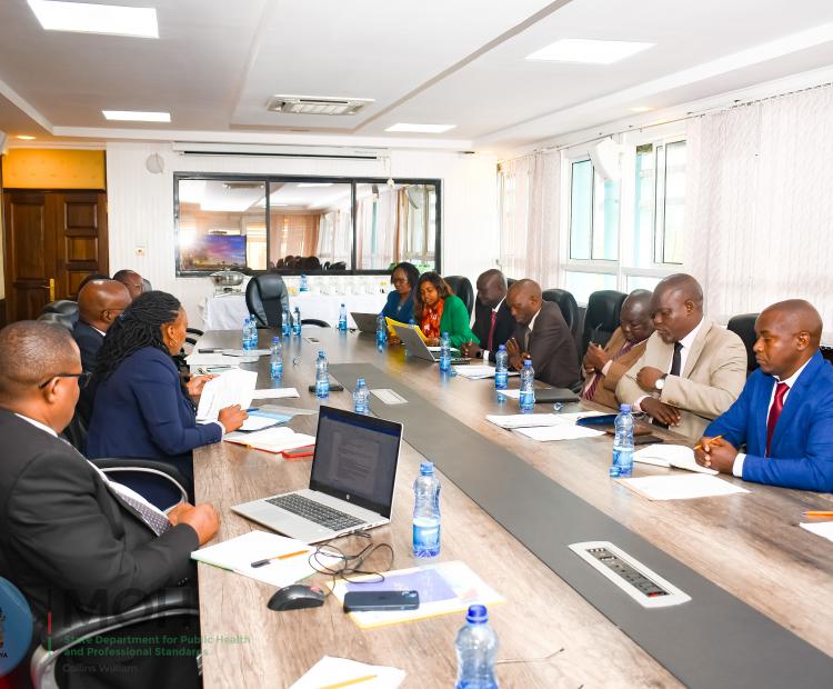 A crucial meeting today with the Head of Directorate and Departments