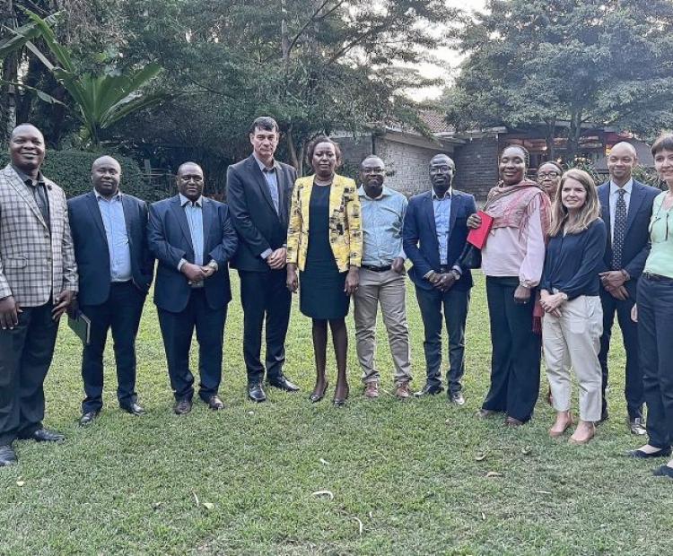 PS Meets With Global Fund Country Team.