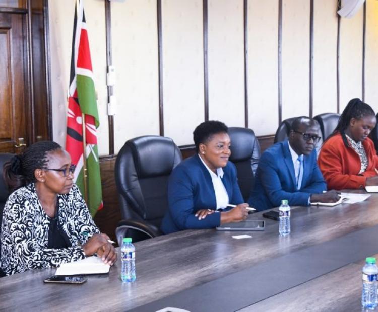 Cabinet Secretary Of Health Meets With World Food Program To Discuss Areas Of Support