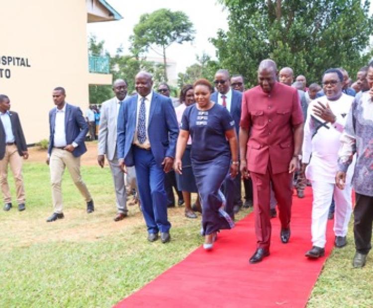 os Inauguration of the 90-bed Surgical Ward at Busia County Teaching and Referral Hpital