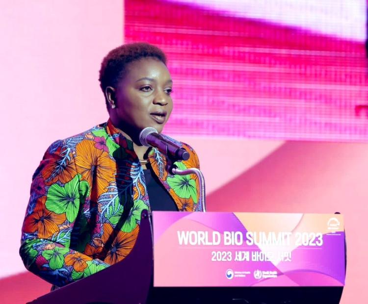 Health Cabinet Secretary Champions Global Health Initiatives at World Bio Summit in Seoul 