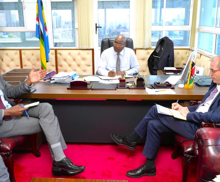 EU Deputy Head Engages Medical Services Principal Secretary on Pandemic Collaboration