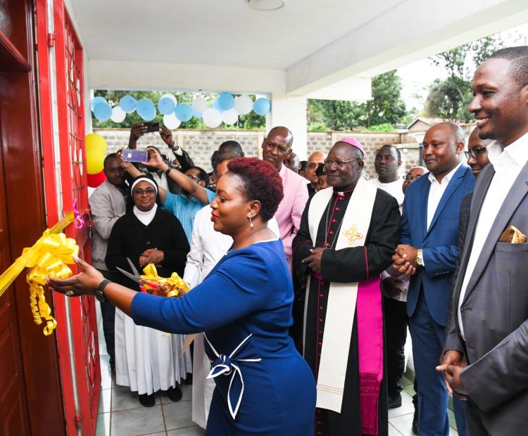 Wafula Leads Commissioning of CMI Health and Rehabilitation Centre in Ngong