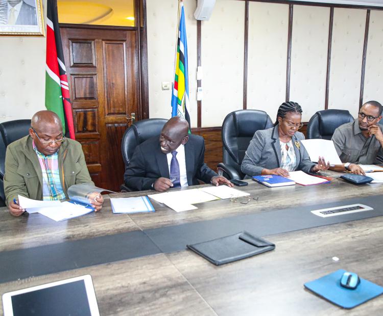 Monthly NDIC Social Sector Subcommittee Meeting Held at Afya House