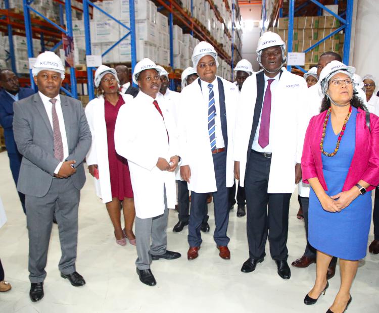 Cabinet Secretary Commends Partners for Family Planning Support at Kemsa Handover Ceremony