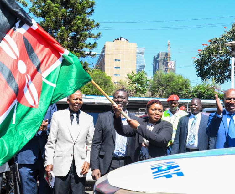 Cabinet Secretary Nakhumicha S. Wafula Flags Off NHIF Asset Verification Exercise