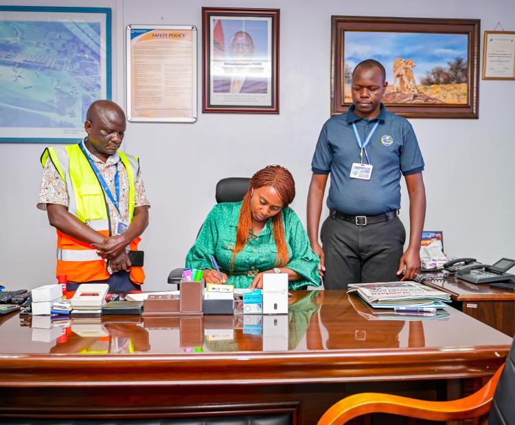 PS Mary Muthoni Reviews Airport Preparedness in Response to MPox Emergency