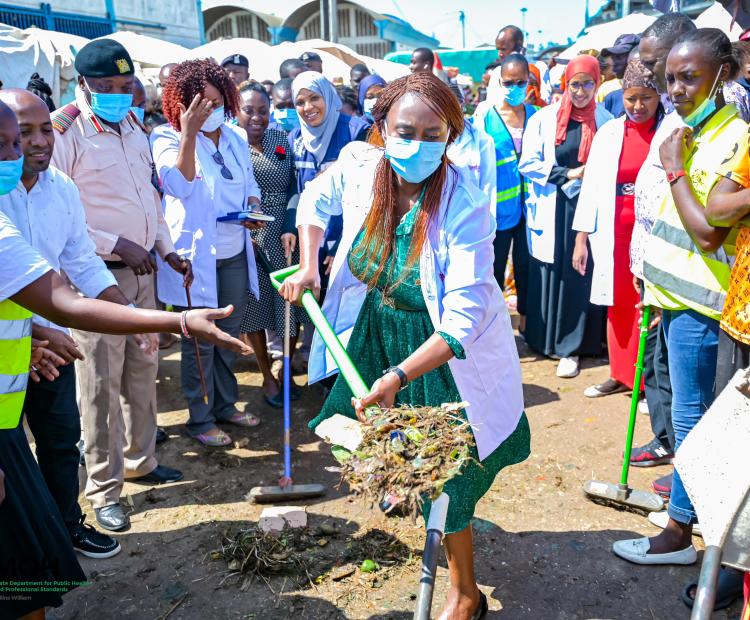 Activation of Community Health Program to enhance hygiene in public places.