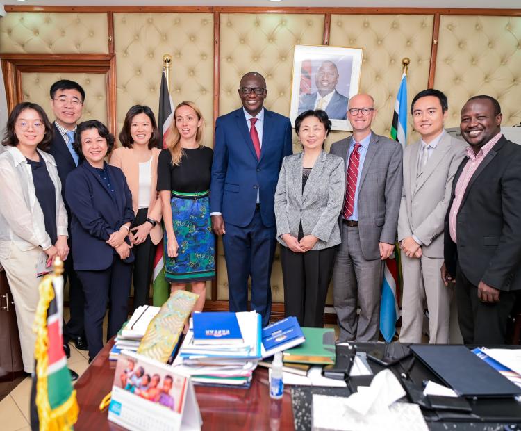 Health Ministry Hosts Chinese Delegation to Strengthen Maternal and newborn Health  