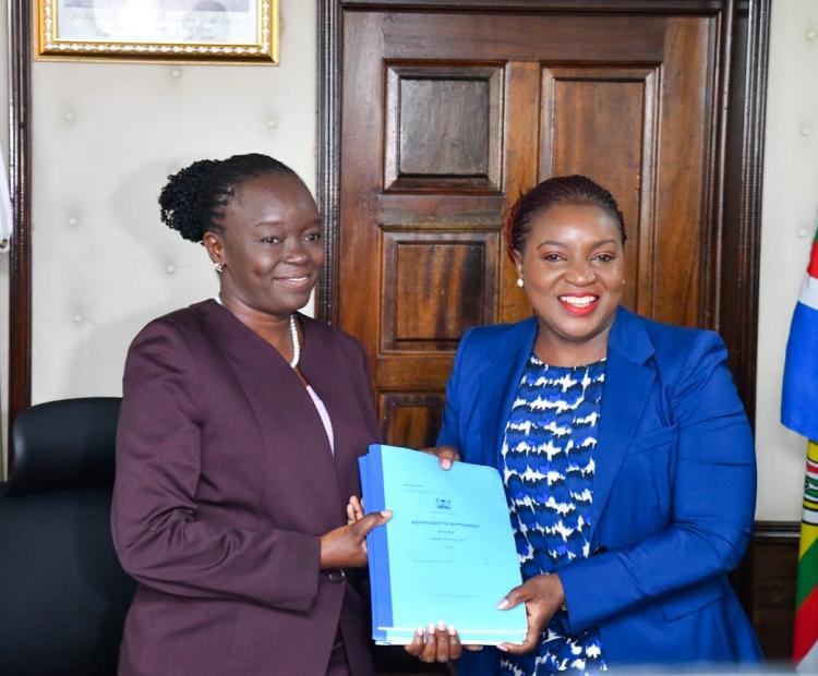 Official Handover: Nakhumincha Wafula Transfers Health CS Duties to Dr. Deborah Barasa