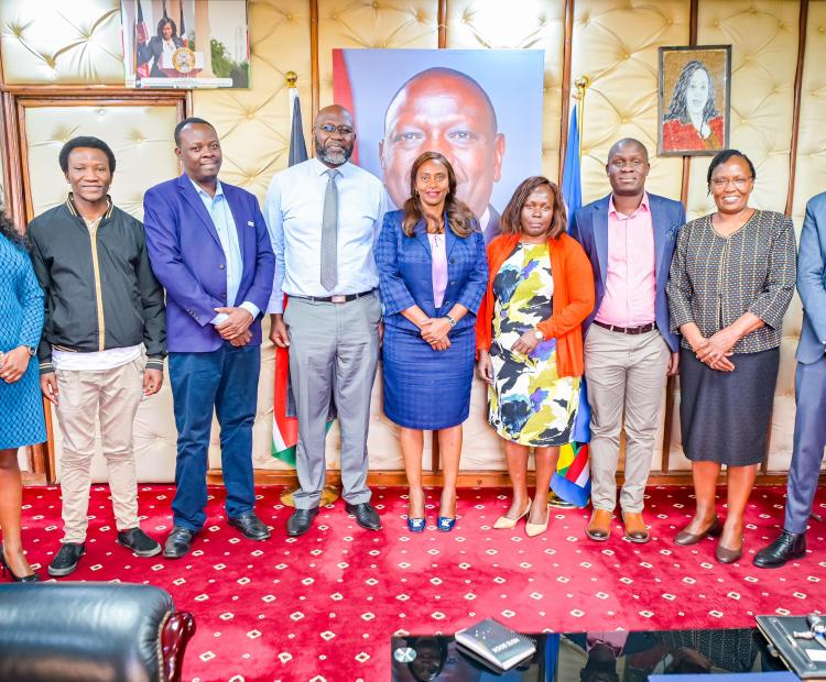 Nairobi Monday September 16,2024 Principal Secretary for Public Health and Professional Standards, Ms. Mary Muthoni, earlier today, convened a pivotal meeting with representatives from the Scaling Up Nutrition Civil Society Alliance (SUNCSA), representing over 400 organizations, including Nutrition International (NI), CARE Kenya, World Vision, and the Global Alliance for Improved Nutrition (GAIN).  Key discussions centered around Kenya's preparation to participate in the Nutrition for Growth that will take 