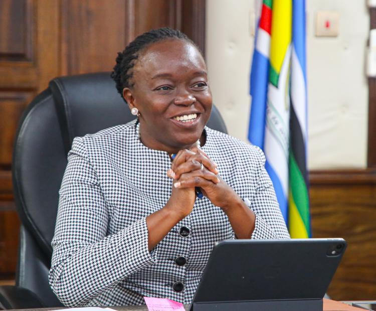 Health CS Deborah Barasa Meets with DPHK Executive Team to Discuss UHC progress and MPOX Preparedness