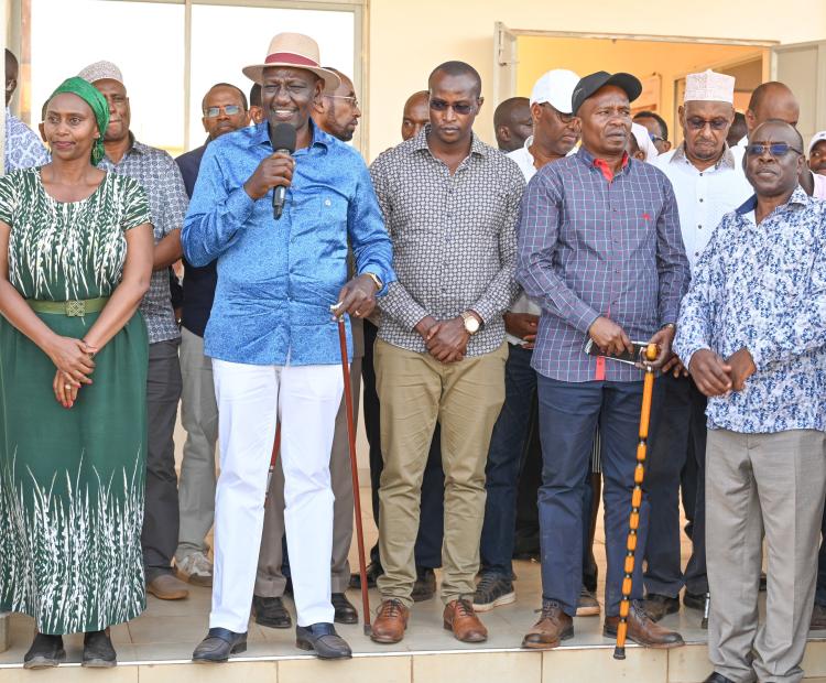 Strengthening Human Resources for Health, President Ruto launches KMTC Mandera Campus