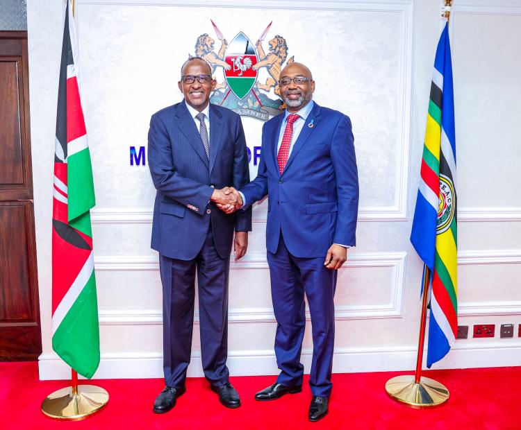 Health CS Hon. Aden Duale Hosts WHO Africa Acting Regional Director for Bilateral Talks