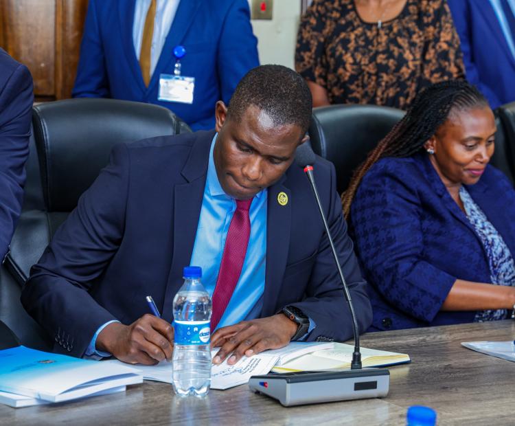 DR. OUMA OLUGA ASSUMES OFFICE AS PRINCIPAL SECRETARY FOR MEDICAL SERVICES