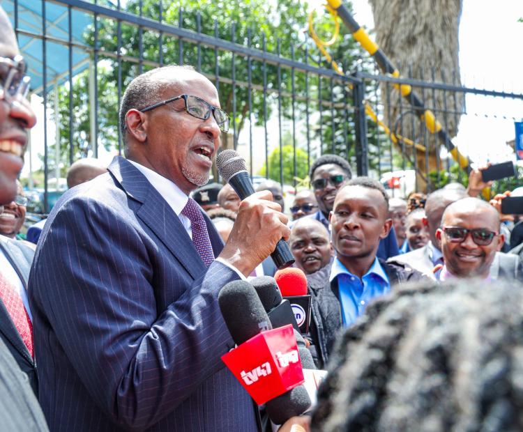 CS Aden Duale Commits to Resolving UHC Staff Disputes Within Three Weeks