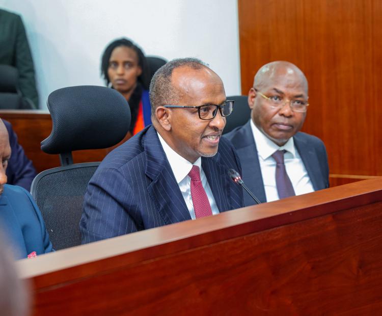 Health CS Hon. Aden Duale Appears Before Senate Health Committee on KMPDU Petition