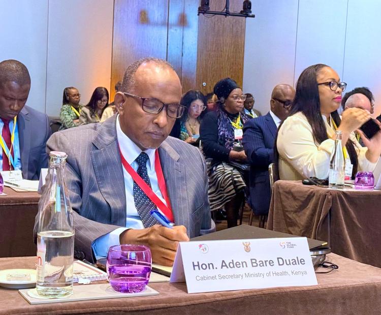 CS Duale Champions Inclusive Health Reforms and Innovative Financing at WHA Ministerial Event