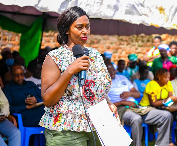 PS Muthoni activates  Epuka Uchafu Initiative in Migori County