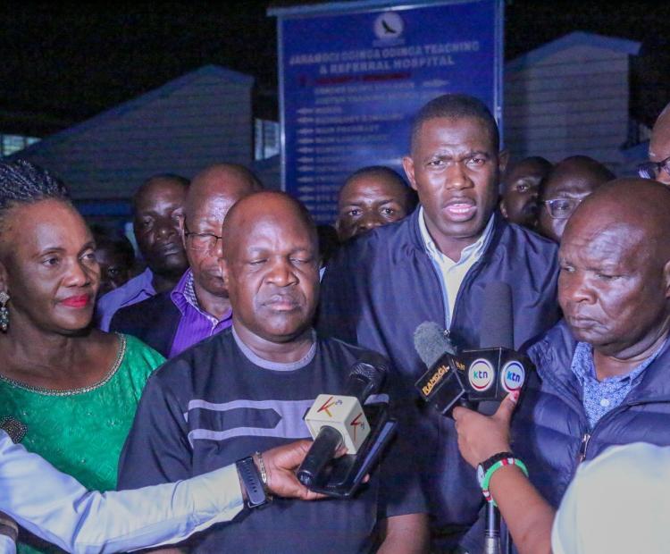 PS Oluga Announces Urgent Blood Drive After Kisumu Crash