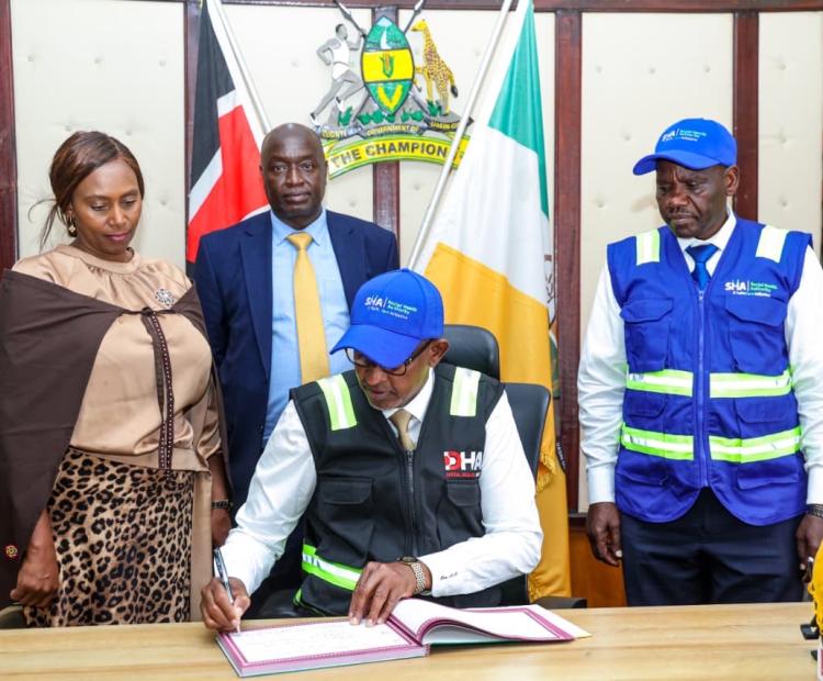 CS Duale Strengthens Healthcare Systems in Uasin Gishu