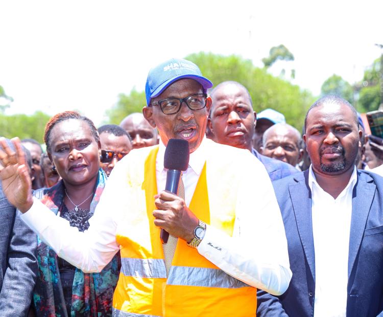 CS Duale Leads Site Visit of Upcoming 2,000-Bed MTRH Facility in Uasin Gishu