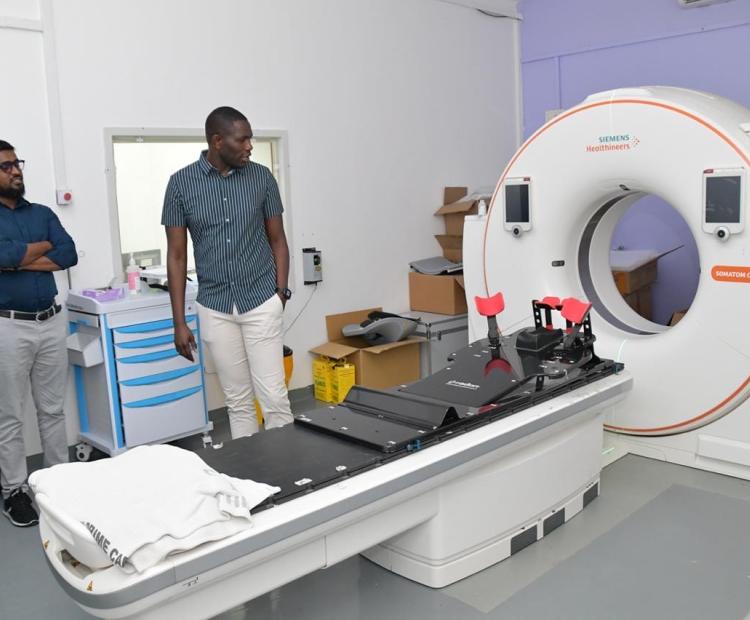 PS Oluga Visits Coast General Hospital, Engages CHPs