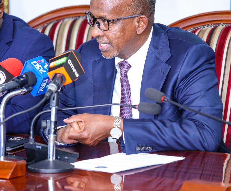 Health CS Duale, CoG in High-Level Talks on UHC Workforce, SHA, and Career Guidelines