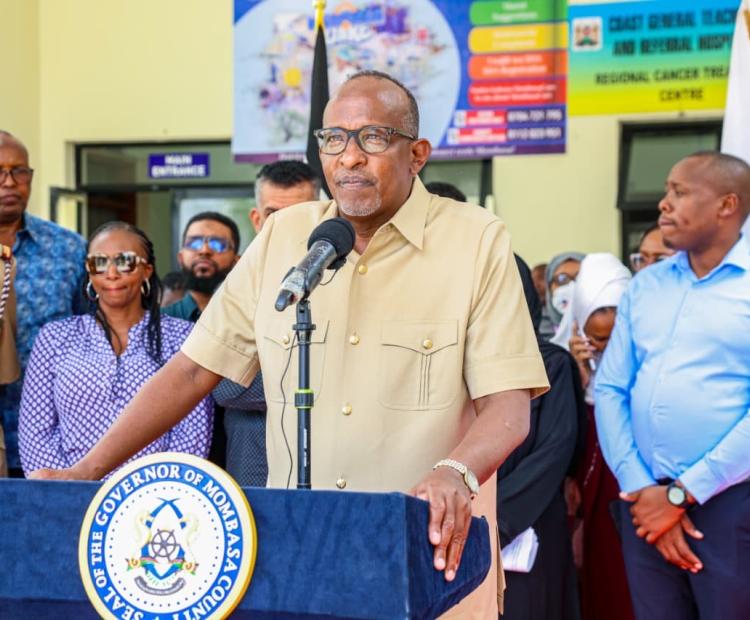 CS Duale Reaffirms Commitment to Specialized Healthcare During Mombasa Health Facility Tour