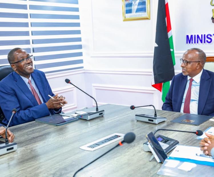 CS Aden Duale Meets World Bank to Align Support with Kenya’s UHC Reforms