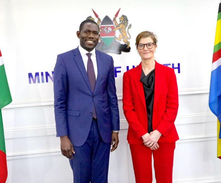 Kenya Engages Global Fund and Novo Nordisk Foundation on Primary Healthcare Strengthening