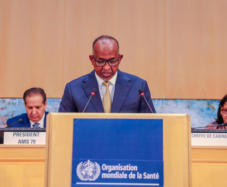 Kenya Calls for Equity and Global Solidarity in Ebola Response at WHA79