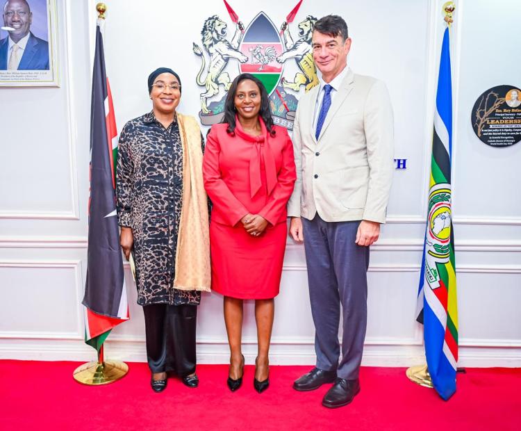 PS Muthoni hosts Global Fund Country Team to discuss ongoing collaboration 