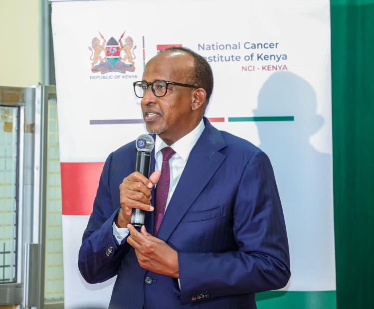 CS Duale inaugurates National Cancer Institute Scientific and Ethics Review Committee
