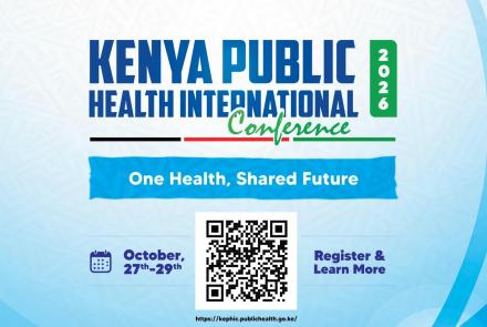 KENYA PUBLIC HEALTH INTERNATIONAL CONFERENCE